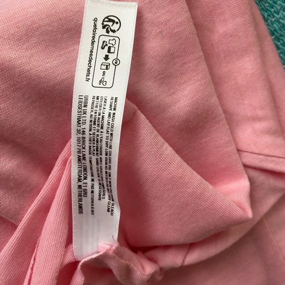 Urban Outfitters Out From Under Addison COZY CROP TOP Pink S - Picture 12 of 16